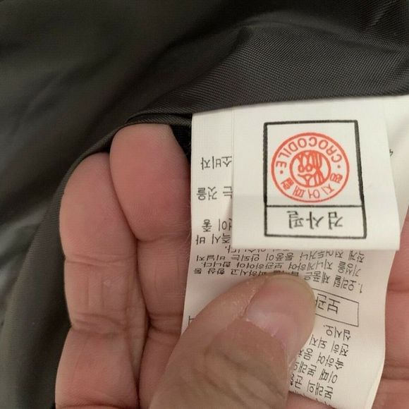 Duck Feather Puffer Vest by Crocodile Dk Green Lg - Picture 7 of 8